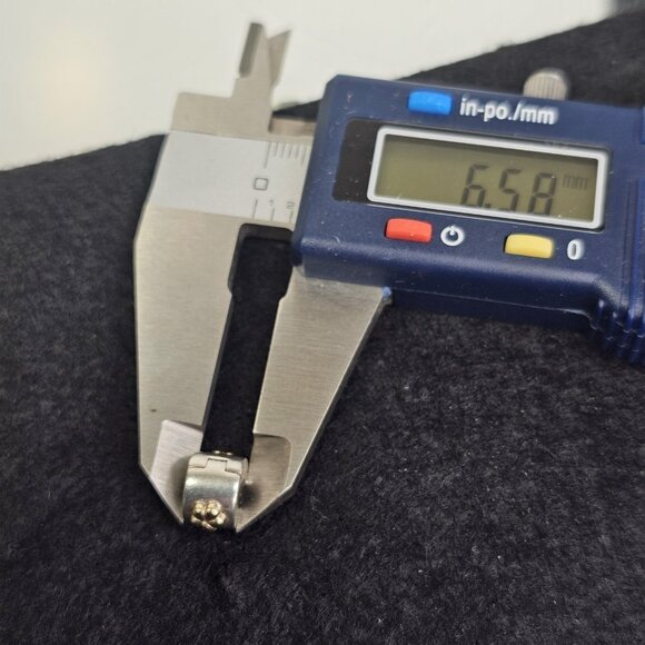 Authentic Pandora retired Sterling Silver & 14K Flower clip 790140 - Picture 6 of 7